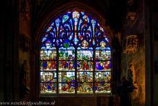 Bourges Cathedral - Bourges Cathedral: The stained glass windows of&nbsp;the Gothic&nbsp;cathedral belong to the finest and most extensive collections of stained...