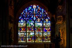 Bourges Cathedral - Bourges Cathedral: The stained glass windows of the Gothic cathedral belong to the finest and most extensive collections of stained...