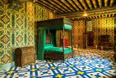 Loire Valley - The Loire Valley between Sully-sur-Loire and Chalonnes: The Queen's Chamber at the Château Royal of Blois. Catherine de'... Loire Valley - The Loire Valley between Sully-sur-Loire and Chalonnes: The Queen's Chamber at the Château Royal of Blois. Catherine de'...