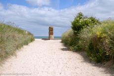 Beaches of the D-Day landings, Normandy, 1944 - Beaches of the D-Day landings, Normandy 1944: The Signal Monument on Juno Beach was erected in honour of the Canadian soldiers of the 3rd Infantry... Beaches of the D-Day landings, Normandy, 1944 - Beaches of the D-Day landings, Normandy 1944: The Signal Monument on Juno Beach was erected in honour of the Canadian soldiers of the 3rd Infantry...