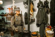 Beaches of the D-Day landings, Normandy, 1944 - Beaches of the D-Day landings, Normandy 1944: This diorama inside the Grand Bunker Museum shows the kitchen. This huge German bunker was part... Beaches of the D-Day landings, Normandy, 1944 - Beaches of the D-Day landings, Normandy 1944: This diorama inside the Grand Bunker Museum shows the kitchen. This huge German bunker was part...