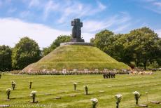 Beaches of the D-Day landings, Normandy, 1944 - Beaches of the D-Day landings, Normandy 1944: The tumulus is the burial mound at La Cambe German Military Cemetery. This cemetery is the final... Beaches of the D-Day landings, Normandy, 1944 - Beaches of the D-Day landings, Normandy 1944: The tumulus is the burial mound at La Cambe German Military Cemetery. This cemetery is the final...