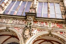 Town Hall and Roland on the Marketplace, Bremen - Town Hall and Roland on the Marketplace of Bremen: The Town Hall of Bremen consists of two adjacent buildings; the Old Town Hall, built between...