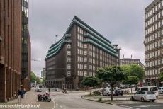 Speicherstadt en Kontorhausviertel in Hamburg - Speicherstadt en Kontorhaus-district met het Chilehaus in Hamburg: Het opvallende Chilehaus werd ontworpen door de architect Fritz Höger. Hij...