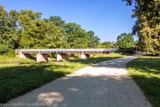 Muskauer Park / Park Mużakowski - Muskauer Park&nbsp; / Park Mużakowski: The Double Bridge over the Neisse River. Muskauer Park stretches across&nbsp;both banks of the Neisse...
