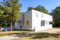 Het Bauhaus en zijn locaties in Dessau - Het Bauhaus in Dessau: De woning van Walter Gropius in de&nbsp;Meisterhaussiedlung. De docenten van het Bauhaus woonden met hun gezin in de...