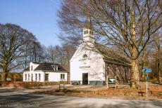 Koloniën van Weldadigheid - Koloniën van Weldadigheid: Het koloniekerkje van Wilhelminaoord werd gebouwd in 1851, het is een Waterstaatskerk, zogenoemd omdat...