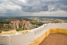 Garrison Border Town of Elvas and Fortifications - Fortifications of the Garrison Border Town of Elvas: A view of Elvas and the fortifications of the Fortress Our Lady of Grace from the...