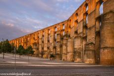 Garrison Border Town of Elvas and Fortifications - Garrison Border Town of Elvas and its Fortifications: The 16th century Amoreira Aqueduct. It took more than 120 years to build the aqueduct, it...