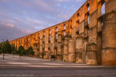 Garrison Border Town of Elvas and Fortifications - Garrison Border Town of Elvas and its Fortifications: The 16th-century Amoreira Aqueduct. It took more than 120 years to build this imposing...