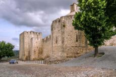 Garrison Border Town of Elvas and Fortifications - Garrison Border Town of Elvas and its Fortifications:&nbsp;A classic Mini Authi in front of Elvas Castle,&nbsp;a medieval stronghold and part of...