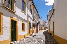 Historic Centre of &Eacute;vora - Historic Centre of &Eacute;vora: A colourful alley in the&nbsp;old Jewish Quarter in &Eacute;vora. The Jewish Quarter of &Eacute;vora was one of...