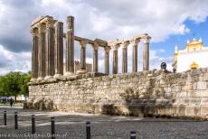 Historic Centre of &Eacute;vora - Historic Centre of &Eacute;vora: The Roman Temple of &Eacute;vora, also referred to as the Temple of Diana. The temple&nbsp;was constructed in the...