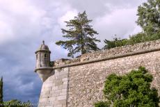 Historic Centre of &Eacute;vora - Historic Centre of &Eacute;vora: One of the turrets in the medieval&nbsp;town walls of &Eacute;vora, the oldest part of the wall was built in the...
