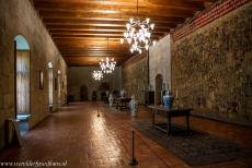 Historic Centre of Guimãraes - Historic Centre of Guimãraes: The interior of the Palace of the Dukes of Bragança, the medieval palace houses collections of...