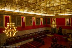 University of Coimbra - Alta and Sofia - University of Coimbra - Alta and Sofia: The Sala dos Capelos or the Great Hall of Acts is the huge ceremonial hall and the main room of the...