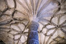 Monastery of the Hieronymites in Lisbon - Monastery of the Hieronymites in Lisbon: The decorated vaulted ceiling of one of the chapels of the church of the monastery. The construction of...