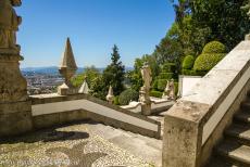 Sanctuary of Bom Jesus do Monte in Braga - Sanctuary of Bom Jesus do Monte in Braga: The sanctuary is situated in the village of Tenões, about 5 km from the town of Braga in the...