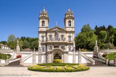 Sanctuary of Bom Jesus do Monte in Braga - Sanctuary of Bom Jesus do Monte in Braga: At the end of the impresive stairway a church was built. The construction of the present sanctuary...