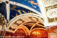 Vilnius Historic Centre - Vilnius Historic Centre: The interior of Vilnius University is decorated with murals. The interior of the Linguistic Institute is decorated with...