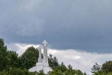 Historisch centrum van Vilnius - Historisch centrum van Vilnius: De Drie Kruizen op de Driekruizenheuvel, de heuvel staat ook als de Grauwe Heuvel bekend. De Drie...