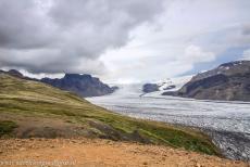 Nationaal Park Vatnajökull - Nationaal Park Vatnajökull - dynamisch natuurgebied van vuur en ijs: De Skaftafellsjökull is een van de gletsjertongen van de...