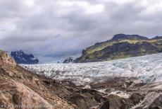 Nationaal Park Vatnajökull - Nationaal Park Vatnajökull - de dynamische natuur van vuur en ijs: De Svinafellsjökull is een gletsjertong van de...