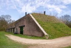 New Dutch Water Line - Fort bij Vechten - Dutch Water Defence Lines: The original concrete bunkers of Fort bij Vechten are hidden under a layer of earth and overgrown with grass and...