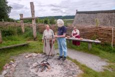 Viking-Age Ring Fortresses - Viking-Age Ring Fortresses in Denmark: The Viking Museum Fyrkat is a working museum, here, you can learn how to bake a Viking...
