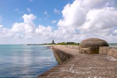 Saint-Vaast-la-Hougue/Tatihou, Towers of Vauban - Saint-Vaast-la-Hougue and Tatihou, the Vauban&nbsp;Towers: An 18th-century massive granite causeway connects&nbsp;Fort de la Hougue and the Vauban...