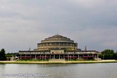 De Hala Stulecia in Wrocław - De Centennial Hall staat in de Poolse stad Wrocław. De hal werd gebouwd van gewapend beton. Ze had op het moment van de bouw in...