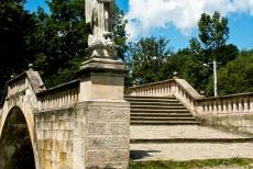 Pilgrimage Park in Kalwaria Zebrzydowska - Calvary Sanctuary of Kalwaria Zebrzydowska: The Bridge of Angels is decorated with statues of archangels. The calvary was built in the small town...