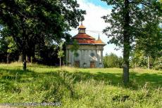 Bedevaartspark Kalwaria Zebrzydowska - Calvarieberg van Kalwaria Zebrzydowska: Het Paleis van Herodes is een van de kruiswegstaties in het parkcomplex en bedevaartspark bij de...