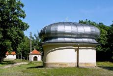 Pilgrimage Park in Kalwaria Zebrzydowska - Calvary Sanctuary of Kalwaria Zebrzydowska: The Virgin Mary's Cottage. The Pilgrimage Park of Kalwaria Zebrzydowska is situated close to...