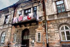 Oude stad van Zamość - Net buiten het historische centrum van de oude stad van Zamość. Zamość was eeuwenlang een belangrijk handels- en militair centrum. Tijdens WOII...