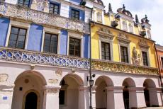 Old City of Zamość - Old Town of Zamość: The most beautiful houses on the Great Market Square are the Armenian Houses. The 17th century yellow painted...