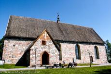 Church Village of Gammelstad, Luleå - Church Town of Gammelstad in Luleå: The Nederluleå, or the Lower Luleå Church. The Russian threat was still felt...