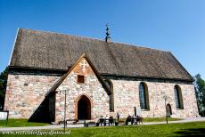 Church Village of Gammelstad, Luleå - Church Town of Gammelstad in Luleå: The Nederluleå, or the Lower Luleå Church. The Russian threat was still felt...