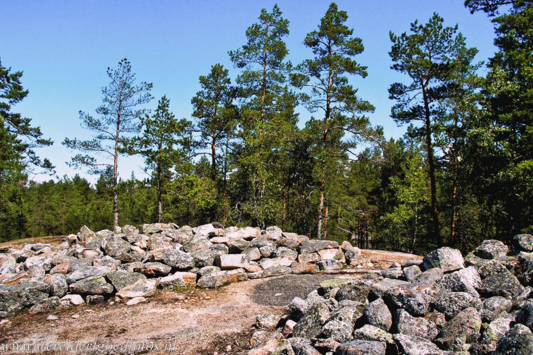  Burial Site of Sammallahdenm&auml;ki - Bronze Age Burial Site of Sammallahdenm&auml;ki: The Long Ruin of Huilu is one of the burial cairns of Sammallahdenm&auml;ki. It is surrounded by...