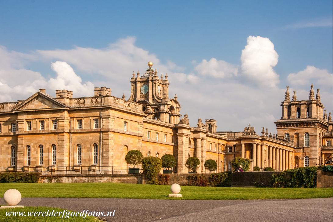 Blenheim Palace - Blenheim Palace is surrounded by an English landscape park and several gardens, such as the Formal Garden, the Italian Garden, the...