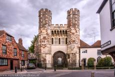 St. Augustine's Abbey in Canterbury - The&nbsp;Cemetery Gate Tower of St. Augustine's Abbey in Canterbury is also known as St. Ethelbert's Gate. The gate was built in the 13th...
