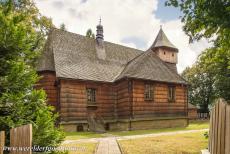 Houten kerken van Małopolska - Houten kerken van zuidelijk Małopolska: De kerk van Michaël de Aartsengel in Binarowa. De kerken van zuidelijk Małopolska, die...