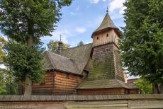 Houten kerken van Małopolska - Houten kerken van zuidelijk Małopolska: De kerk van Michaël de Aartsengel in Binarowa is een van de oudste houten kerken van...