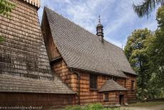 Houten kerken van Małopolska - Houten kerken van zuidelijk Małopolska: De kerk van Michaël de Aartsengel in Binarowa. De kerken van zuidelijk Małopolska, die...