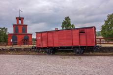 Great Copper Mountain in Falun - Mining Area of the Great Copper Mountain in Falun: In the background the Creutz Shaft Head. The Great Copper Mountain is located along the Winter...