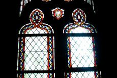 Castle of the Teutonic Order in Malbork - One of the medieval stained glass windows of the Castle of the Teutonic Order in Malbork. The Malbork Castle Museum houses several permanent...