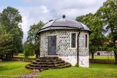 Engelsberg Ironworks - Engelsberg Ironworks: An ornamental slag-stone tower near the Engelsberg manor house. Slag-stone is a byproduct of the metallurgical smelting...