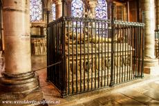 Kathedraal van Canterbury - De tombe van de Zwarte Prins in de kathedraal van Canterbury. In de kathedraal staan enkele fraaie tombes, de bekendste is de tombe van Eduard van...