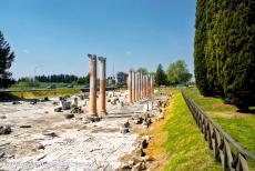 Archaeological Area of Aquileia - Archaeological Area and Patriarchal the Basilica of Aquileia: The Roman Forum in Aquileia. The Roman Forum was the heart of the public life, it...