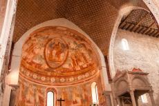 Archaeological Area of Aquileia - Archaeological Area and the Patriarchal Basilica of Aquileia: The apse of the Basilica of Aquileia is embellished with frescoes from the 11th...